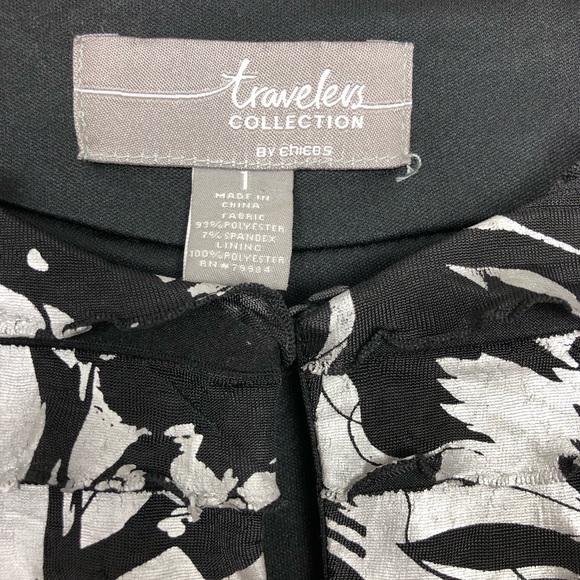 Chico’s Travelers Isadora Ruffle Jacket - Picture 3 of 4